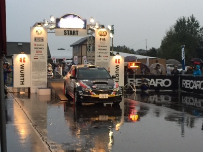 ラリー北海道 セレモニアル スタート