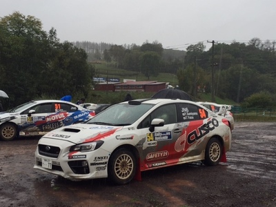 ラリー北海道 SS2アフター