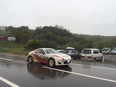 ラリー北海道 SS2アフター