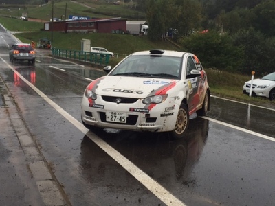 ラリー北海道 SS2アフター