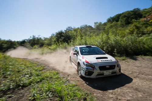 ラリー北海道CUSCOレーシング テスト2日目