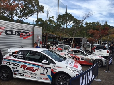 全日本ラリー 新城ラリー DAY1