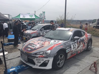 全日本ラリー第1戦ツール・ド・九州 サービスA