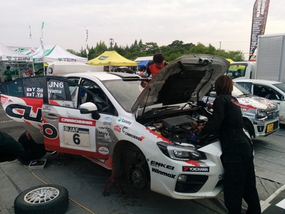 2016全日本ラリー第4戦 福島DAY1終了