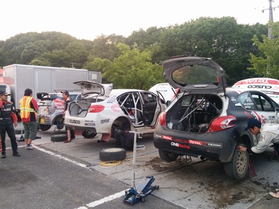 2016全日本ラリー第4戦 福島DAY1終了