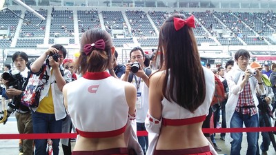 S耐第3戦鈴鹿ーピットウォーク