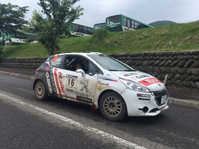 全日本ラリー ラリー洞爺 サービスB