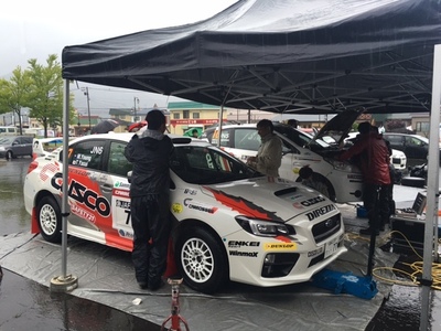 全日本ラリー ラリー洞爺 DAY1