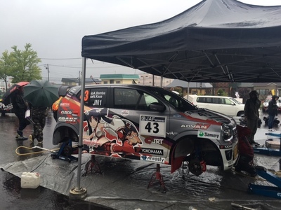 全日本ラリー ラリー洞爺 DAY1