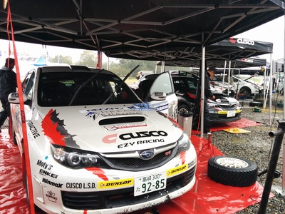 ラリー北海道2016これからシェイクダウン