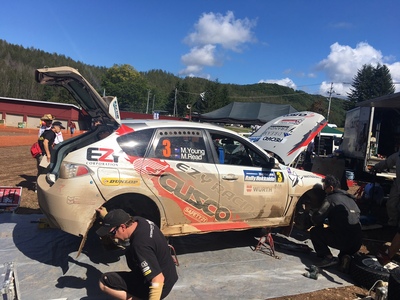 ラリー北海道 サービスB