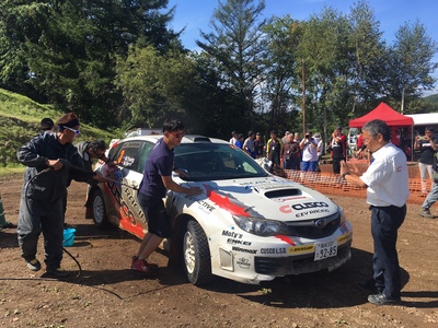 ラリー北海道 サービスB