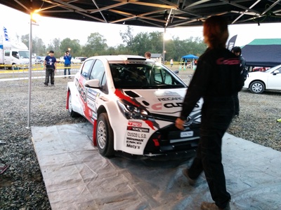 ラリー北海道2016 Leg2開始