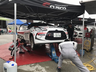 2017全日本ラリー第2戦 唐津 サービスA