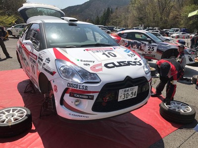 2017全日本ラリー第3戦 久万高原ラリーDay2途中経過