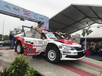 APRC ラリー マレーシア 1-2フィニッシュ！