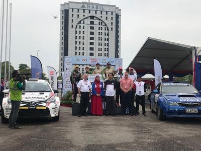 APRC ラリー マレーシア 1-2フィニッシュ！