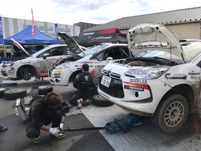 2018全日本ラリー第7戦 ラリーinいわき LEG1終了