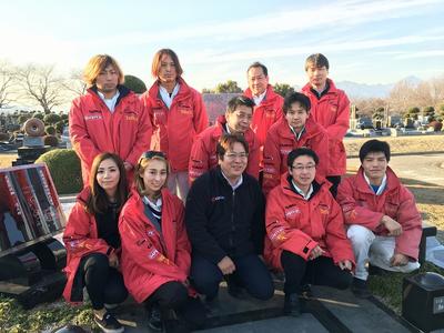 CUSCO　RACING　春恒例のお参り