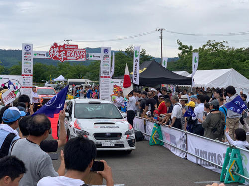 横手ラリー2019 LEG1が終了