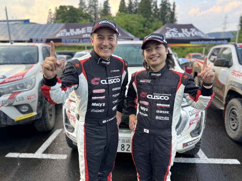 XCRスプリントカップ第3戦・番場/宮本組ハイラックスが優勝！