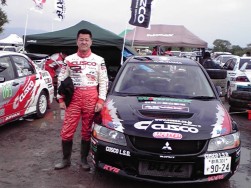 全日本ダートラ　朝の風景