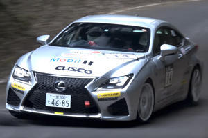 レクサスRC F走行動画！ in 全日本ラリー唐津 
