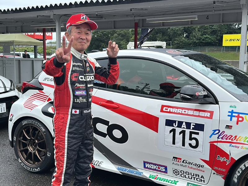 全日本ジムカーナRd.7 菱井将文選手がPN5クラス3連勝!