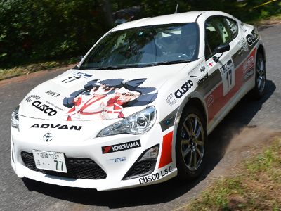 三好選手 TOYOTA86 オンボード / 全日本ラリー 『モントレー2012 in 渋川』