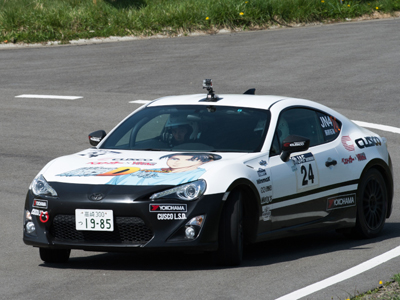 久万高原ラリー、『頭文字D』パンダ86がポデュウムフィニッシュ！