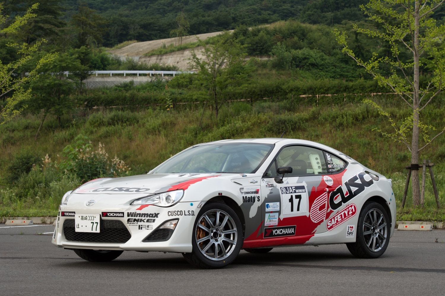 モントレー2013 in 群馬　三好選手SS4 Haruna-DOWNオンボード