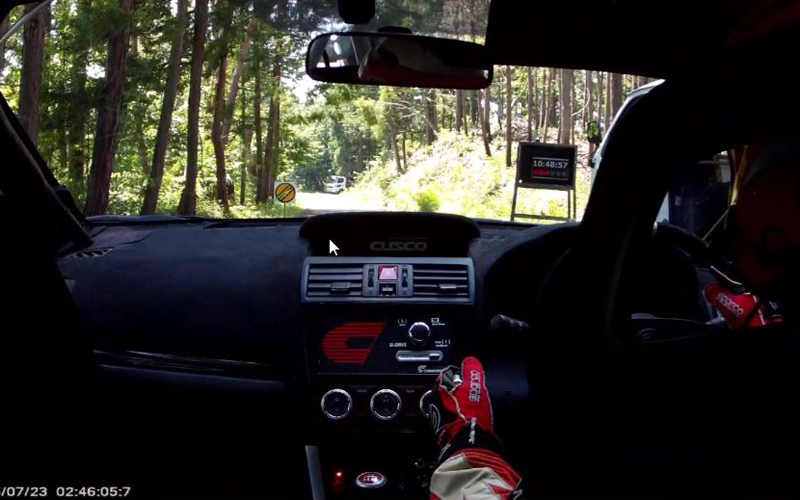 2015全日本ラリー第5戦 福島 炭山WRX-STIオンボードアップ!