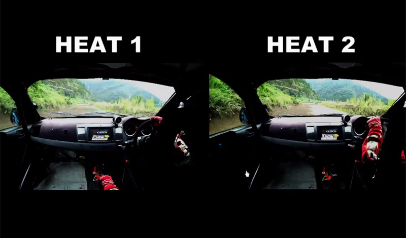 2013全日本ダートラ第6戦 今庄 炭山裕矢Evo.Xオンボード