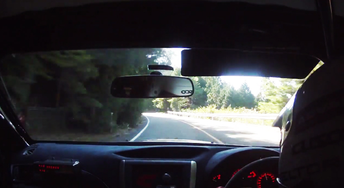 新城ラリー2013　柳澤 / 中原組　スバルWRXｰSTI オンボード