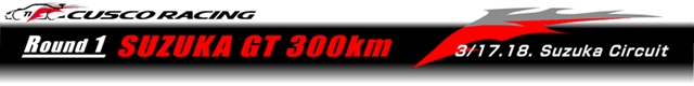 Round 1 SUZUKA 300 GT