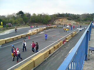 全日本ジムカーナ　おはようございます