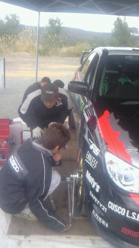 APRCキャンベラ　アライメント