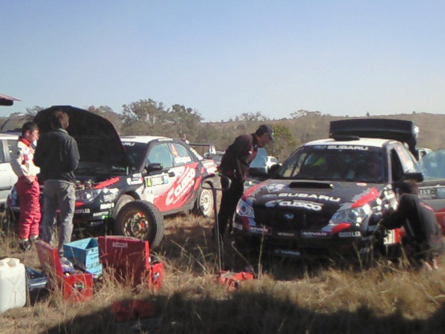 APRCキャンベラ　シェイクダウンセットアップ