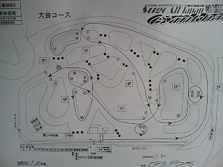 全日本ジムカーナ　本番コース