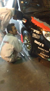 APRCワンガレー 整備中