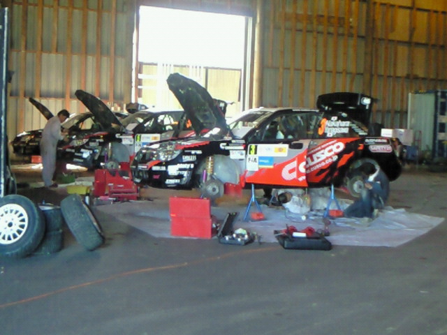 APRC　ワンガレー車検前