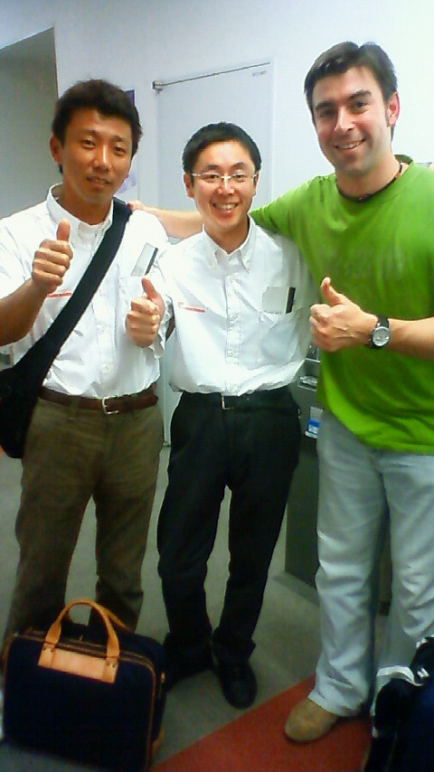 APRC　ラリー北海道出発