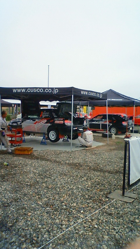 ＡＰＲＣ　サービスパークに到着