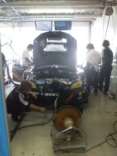 GT占有走行開始