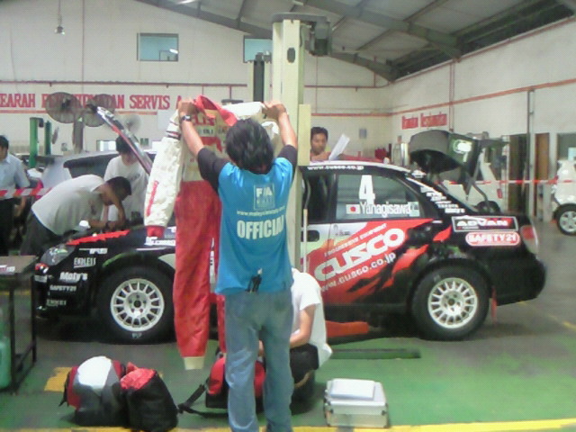 APRC　車検中