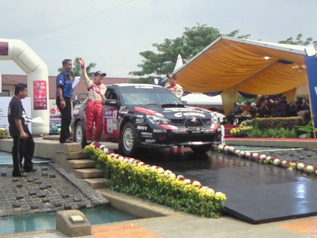 APRC　ポディウムフィニッシュ