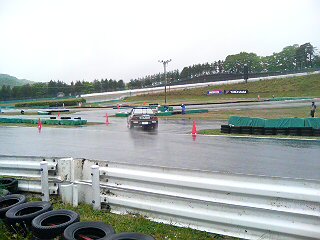 全日本ジムカーナ第３戦　天満選手の１本目