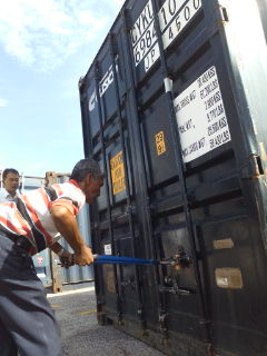 APRCマレーシア 通関開始