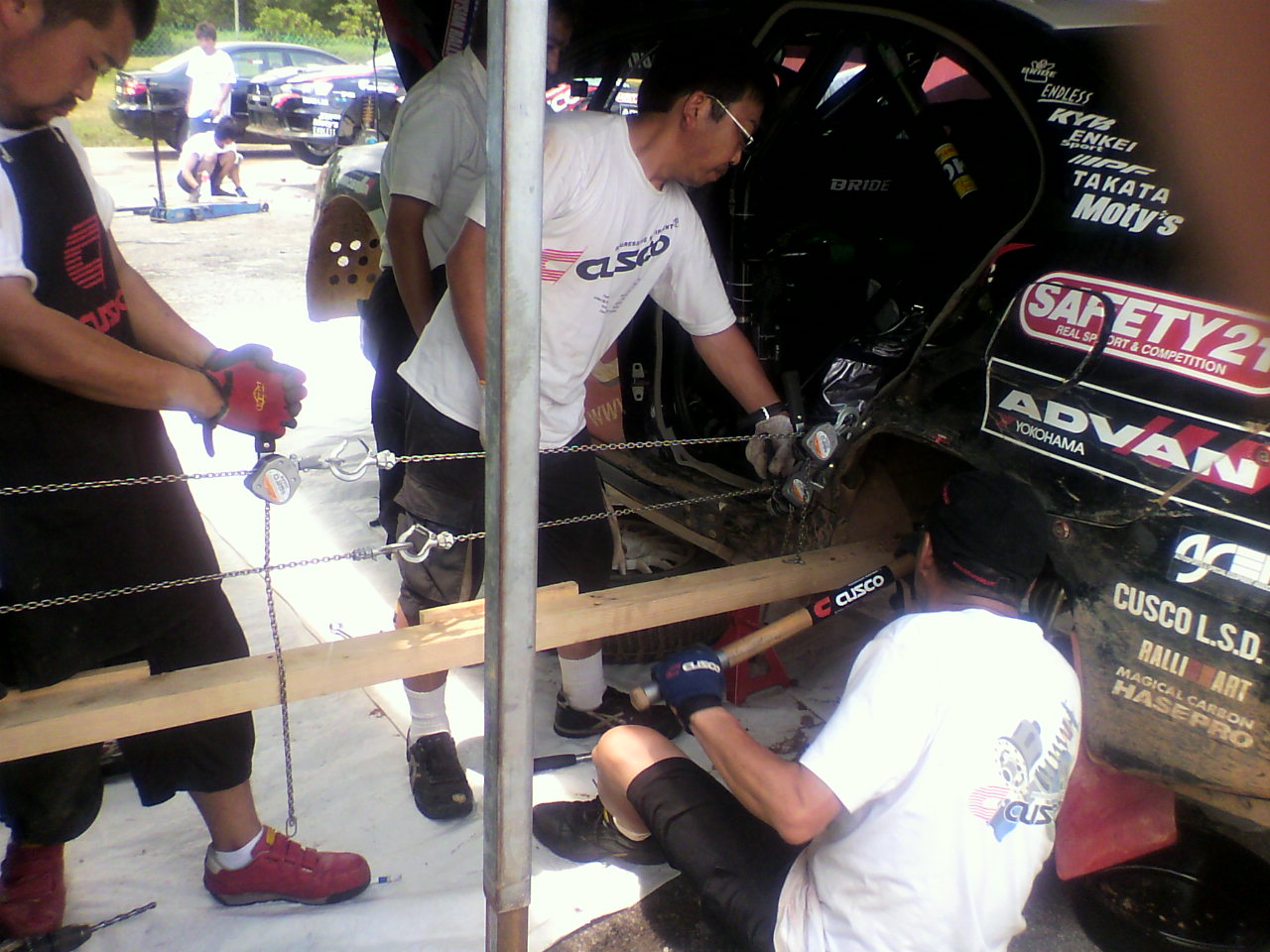 APRC 只今鈑金中