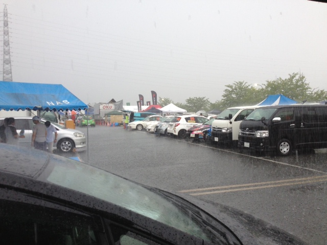 2013全日本ラリー第6戦　丹後半島　ｻｰﾋﾞｽﾊﾟｰｸﾌｫﾄ